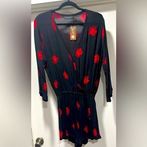 New Living Hula “Kalena” Long Sleeve Romper.